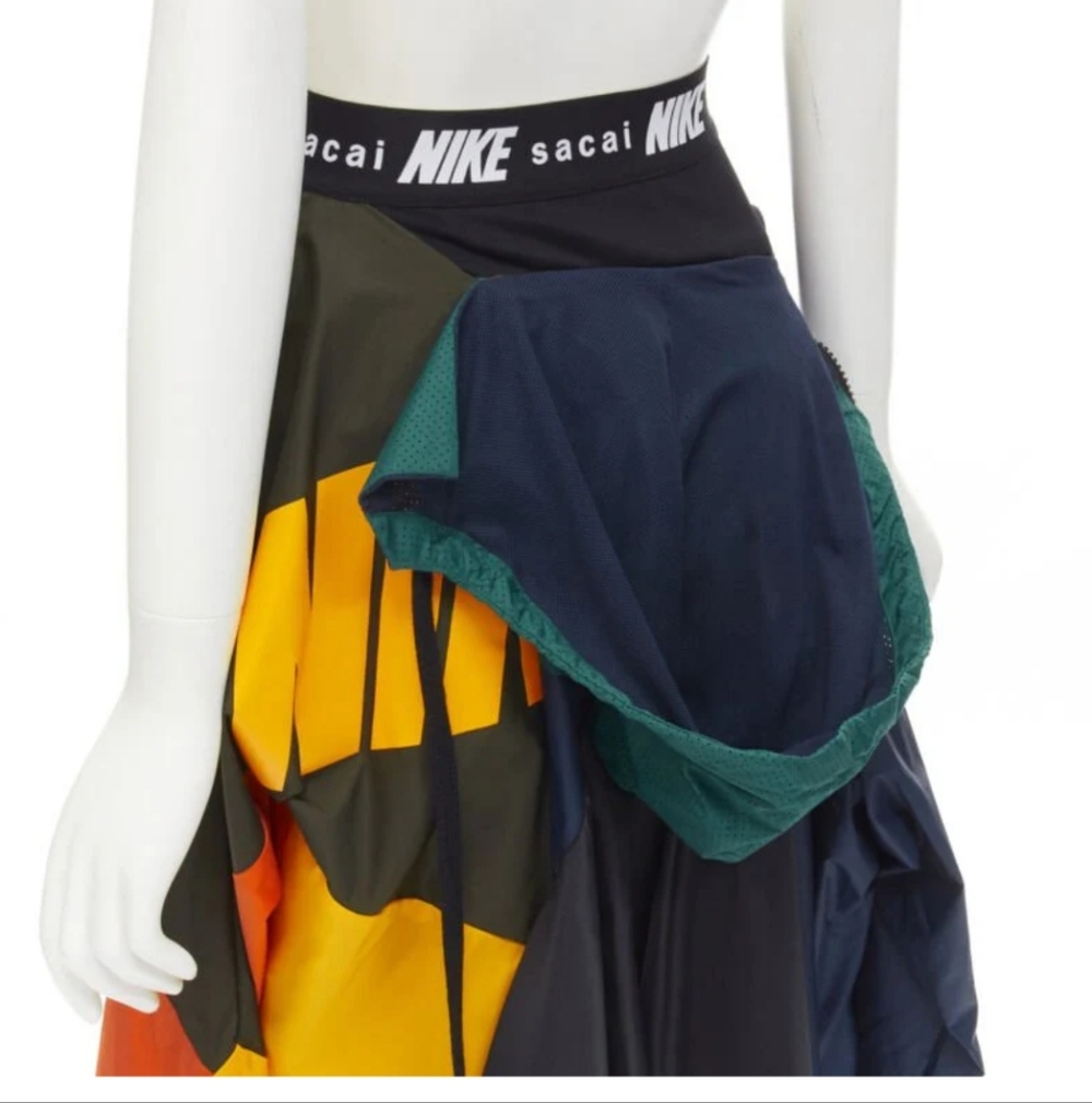 Nike x SACAI BLACK/University Gold Colorway Women's Skirt Size: XS - Picture 2 of 12